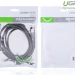 UGREEN USB-A 3.0 كابل ذكر إلى ذكر 0.5m (أسود)