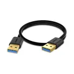 UGREEN USB-A 3.0 كابل ذكر إلى ذكر 2m (أسود)