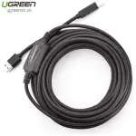 UGREEN USB 2.0 AM إلى BM نشط كابل طابعة 10M