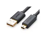 UGREEN USB 2.0 A ذكر إلى Mini 5Pin ذكر كابل 1.5m (أسود)