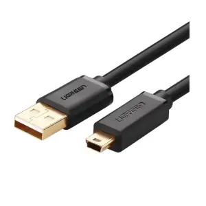 عرض UGREEN USB 2.0 A Male to Mini 5Pin Male Cable 3m (Black)