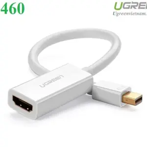 UGREEN Mini DP إلى HDMI محول 1080p (أبيض)
