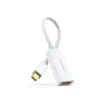UGREEN Mini DP إلى HDMI محول 1080p (أبيض)