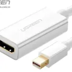 UGREEN Mini DP إلى HDMI محول 1080p (أبيض)
