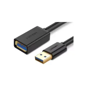 UGREEN USB 3.0 كابل تمديد غلاف ألمنيوم 2m (أسود)