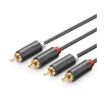 UGREEN 2 RCA ذكر إلى 2 RCA ذكر كابل صوت 3M
