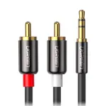 UGREEN 3.5mm ذكر إلى 2 RCA ذكر كابل 2M