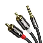 UGREEN 3.5mm ذكر إلى 2 RCA ذكر كابل 3M