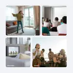 UGREEN 3.5mm ذكر إلى 2 RCA ذكر كابل 3M