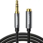 UGREEN 3.5mm Male to 3.5mm Female Extension Cable 1m (Black)