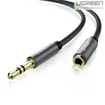 UGREEN 3.5mm Male to 3.5mm Female Extension Cable 1.5m (Black)