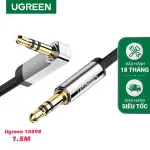UGREEN 3.5mm Male To Male Angled Flat Cable 1.5m