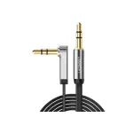 UGREEN 3.5mm ذكر إلى ذكر Angled كابل مسطح 1.5m