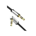 UGREEN 3.5mm ذكر إلى ذكر Angled كابل مسطح 1.5m