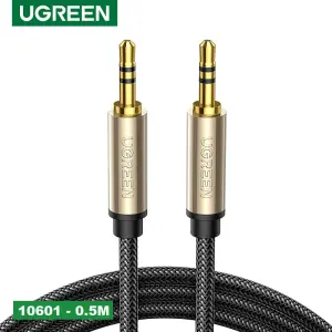 UGREEN 3.5mm Audio Cable Net Braid 0.5m (Gray)