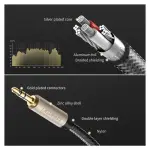 UGREEN 3.5mm Audio Cable Net Braid 1m (Gray)