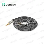 UGREEN 3.5mm كابل صوت Net Braid 1m (رمادي)