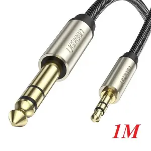 UGREEN 3.5mm to 6.35mm TRS Stereo Audio Cable 1m (Gray)