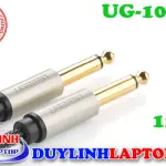 UGREEN 6.5mm ذكر إلى ذكر ستيريو Auxiliary Aux كابل صوت 1m (رمادي)