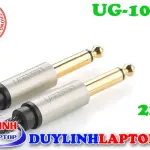 UGREEN 6.5mm ذكر إلى ذكر ستيريو Auxiliary Aux كابل صوت 2m (رمادي)