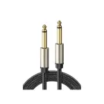 UGREEN 6.5mm ذكر إلى ذكر ستيريو Auxiliary Aux كابل صوت 2m (رمادي)