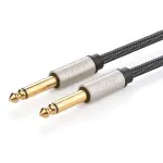 UGREEN 6.5mm Male to Male Stereo Auxiliary Aux Audio Cable 3m (Gray)