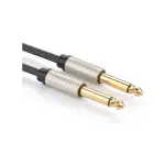 UGREEN 6.5mm Male to Male Stereo Auxiliary Aux Audio Cable 3m (Gray)