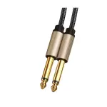 UGREEN 6.5mm Male to Male Stereo Auxiliary Aux Audio Cable 3m (Gray)