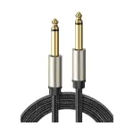 UGREEN 6.5mm ذكر إلى ذكر ستيريو Auxiliary Aux كابل صوت 5m (رمادي)