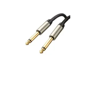 رض UGREEN 6.5mm Male to Male Stereo Auxiliary Aux Audio… (Gray)