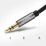 UGREEN 3.5mm ذكر إلى 3.5mm ذكر كابل 3m (أسود)