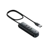 UGREEN USB 3.0 4-منفذ موزع 0.25m (أسود)