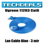 UGREEN Cat 6 U/UTP كابل شبكة 3m (أزرق)