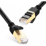 UGREEN Cat 7 F/FTP كابل شبكة 1m (أسود)
