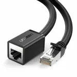 UGREEN Cat 6 F/UTP Ethernet RJ45 Extension Male/Female Patch Cords 3m (Black)