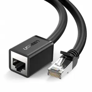 UGREEN Cat 6 F/UTP Ethernet RJ45 Extension Male/Female Patch Cords 3m (Black)