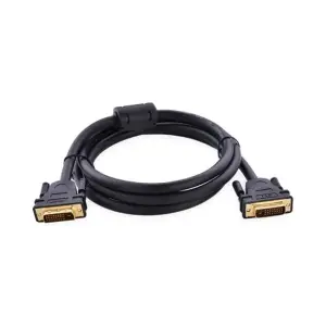 عرض UGREEN DVI (24+1) Male to Male Cable Gold Plated 1.5m (Black)