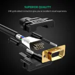 UGREEN VGA كابل ذكر إلى ذكر 2m (أسود)