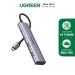 UGREEN USB-C to 2-Port USB-A + 2-Port USB-C Hub Up to 5Gpbs Without Power Port (Aluminium Case)