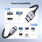 UGREEN Mini HDMI إلى HDMI 8K كابل 1m