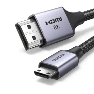 View UGREEN Mini HDMI to HDMI 8K Cable 2m