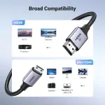 UGREEN Mini HDMI إلى HDMI 8K كابل 2m