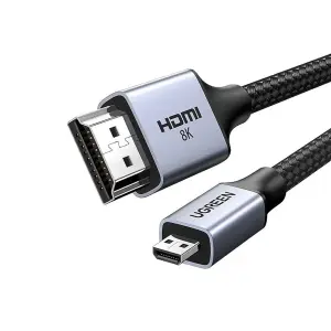 View UGREEN Micro HDMI to HDMI 8K Cable 1m