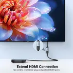 UGREEN HDMI 8K ذكر إلى أنثى كابل تمديد 0.15M