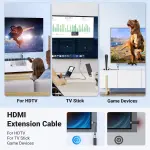 UGREEN HDMI 8K ذكر إلى أنثى كابل تمديد 0.15M