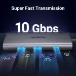 UGREEN USB-C To HDMI+2*USB 3.2 A+ USB-C 3.2+SD/TF+PD Converter