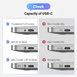 UGREEN USB-C إلى DP أنثى محول(8k)