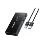 UGREEN USB 3.0 مشاركة مبدّل 2 دخل 4 خرج