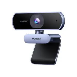 UGREEN كاميرا ويب USB عالية الدقة 1080P مع ميكروفون 2M كابل