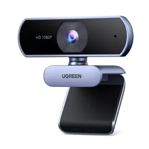 عرض UGREEN كاميرا ويب USB عالية الدقة 1080P مع ميكروفون 2M كابل